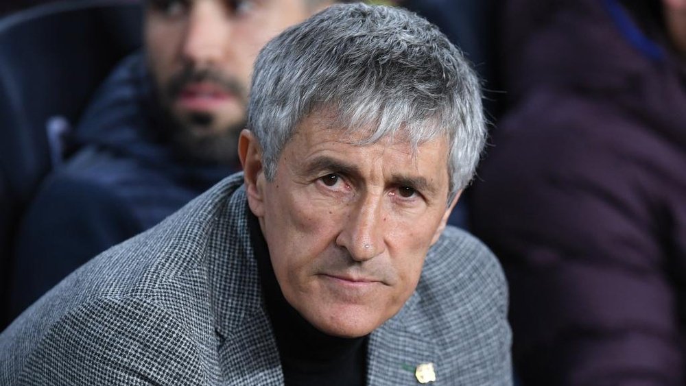 Setien 'optimistic' for Napoli second leg despite loss of Busquets and Vidal