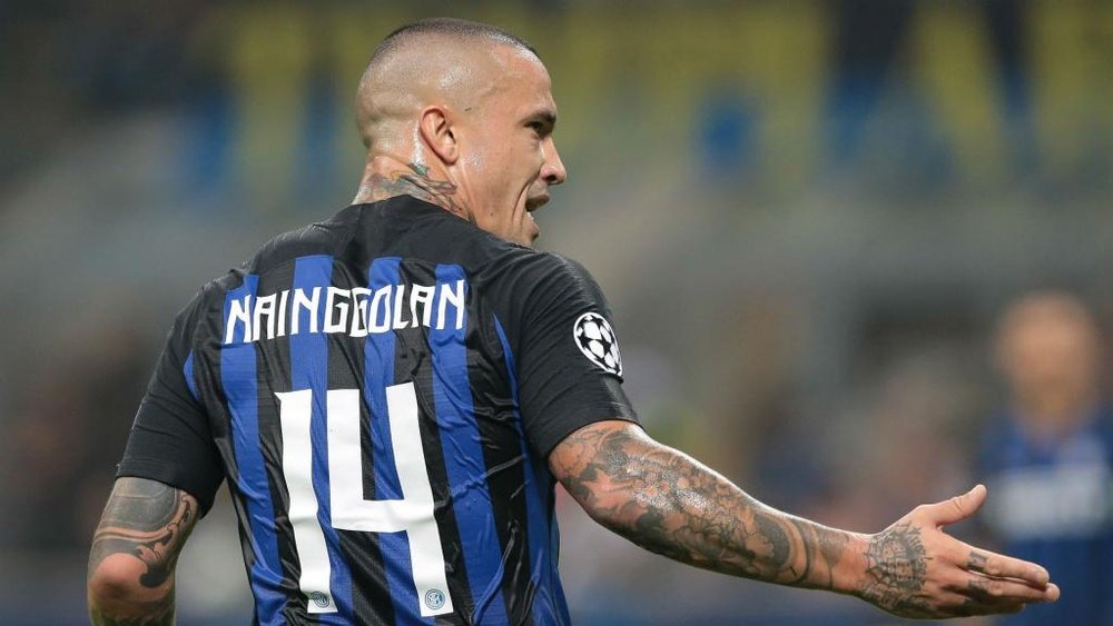 Nainggolan is looking forward to his first Milan derby. GOAL