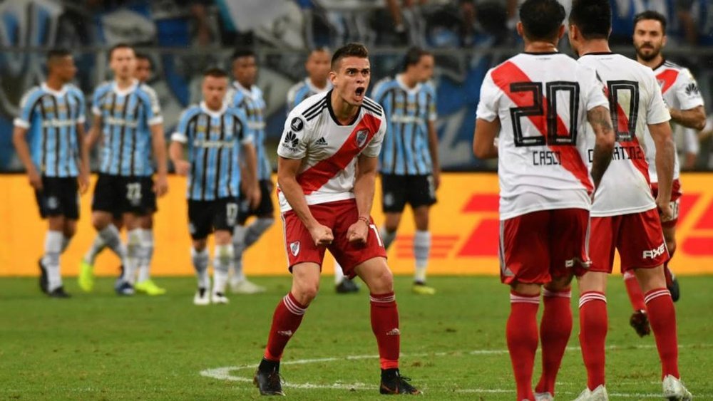 O que sabemos sobre o interesse do São Paulo em Borré, do River Plate. EFE