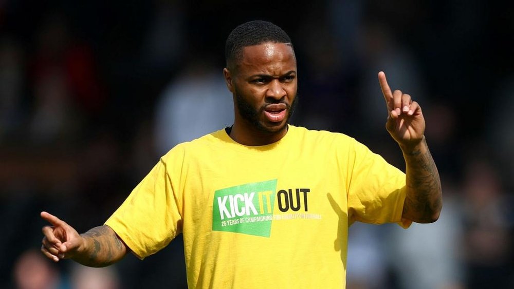 Raheem Sterling has been the subject of several racist attacks. AFP