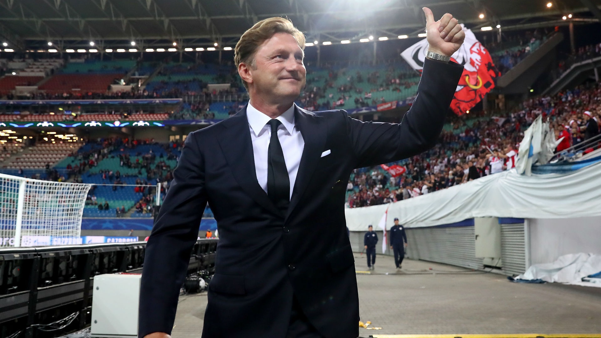 RB Leipzig were nervous in Champions League opener, says Hasenhuttl