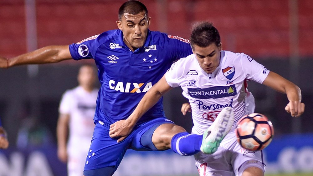 Ramon Abila Nacional Asuncion Cruzeiro Sudamericana 10052017