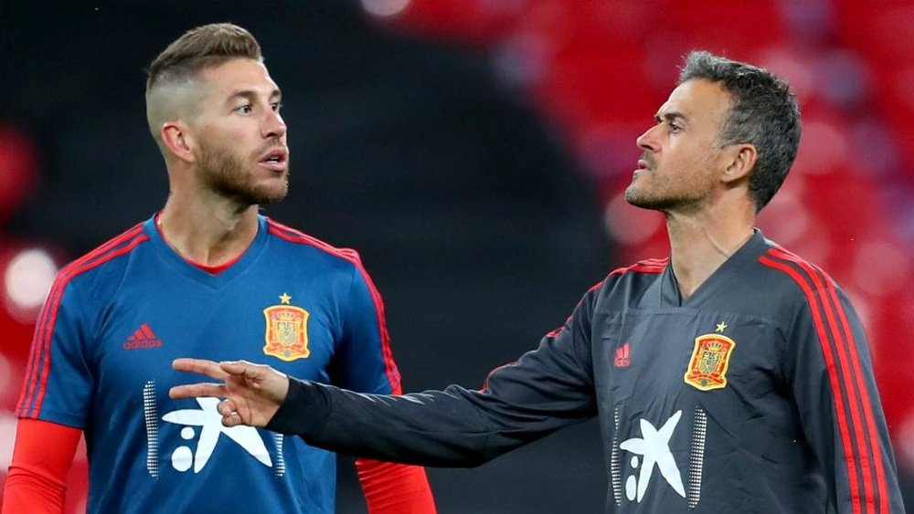 Luis Enrique has been forced to step down as Spain boss. GOAL