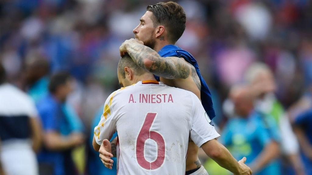 Ramos believes Iniesta deserved to win the Ballon d'Or. GOAL