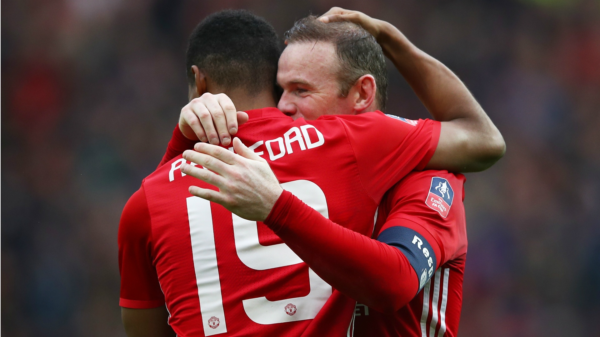 Rashford backs Man Utd team-mate Rooney for England return