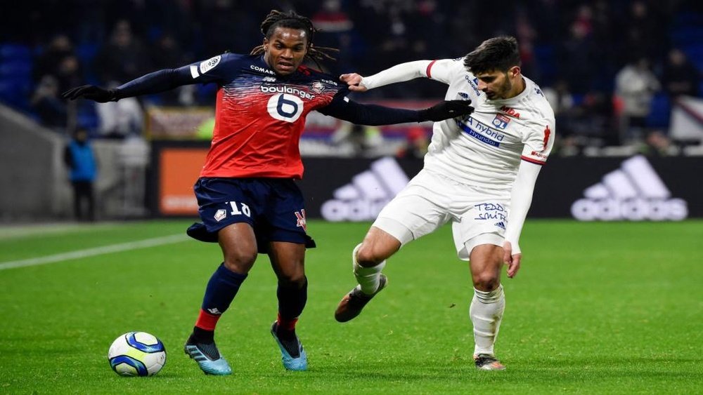 Lyon-Lille 0-1, les Gones se font croquer par les Dogues. AFP