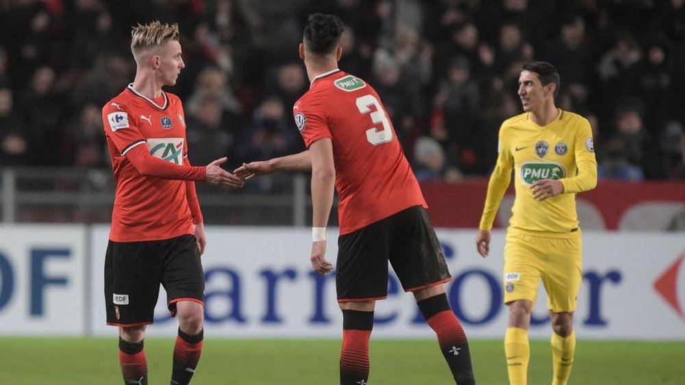 Pour battre le PSG, Rennes s'était inspiré de Manchester. GOAL
