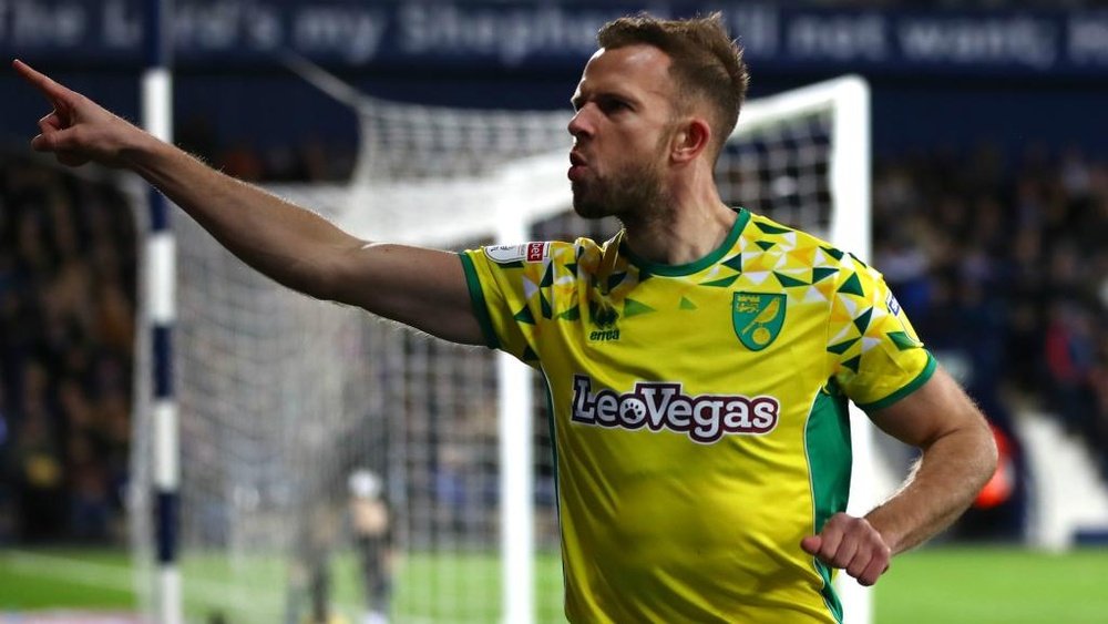 Rhodes was on target for Norwich. GOAL