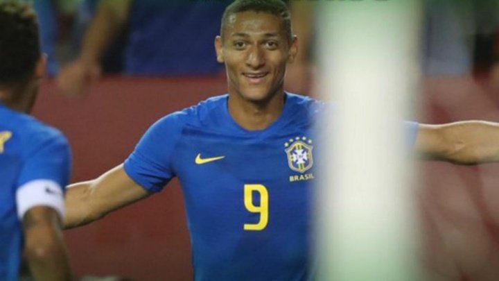 Richarlison's 'dream came true' with first Brazil goal