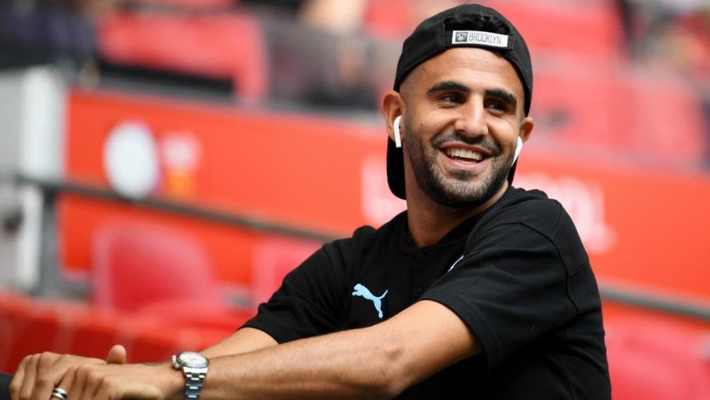 Mahrez missed Man City's Community Shield win due to doping control worries. GOAL