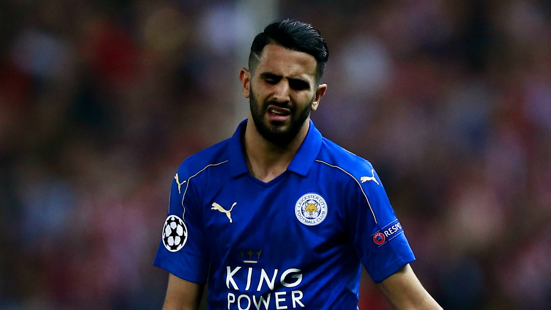Mahrez might play for Arsenal next season. AFP