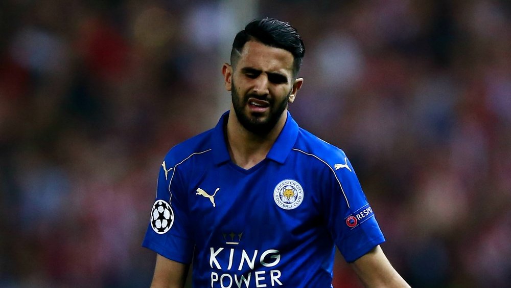 Mahrez might play for Arsenal next season. AFP