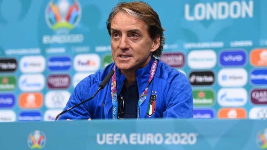 Mancini has his say on their Euro 2020 semi-final opponents Spain. GOAL