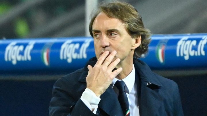 Italy must 'reflect' and 'work towards the future' after World Cup heartbreak says Mancini