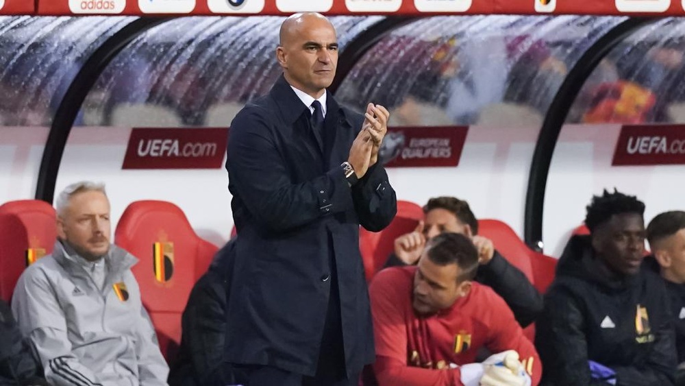 Martinez praises Belgium after making Qatar 2022. AFP