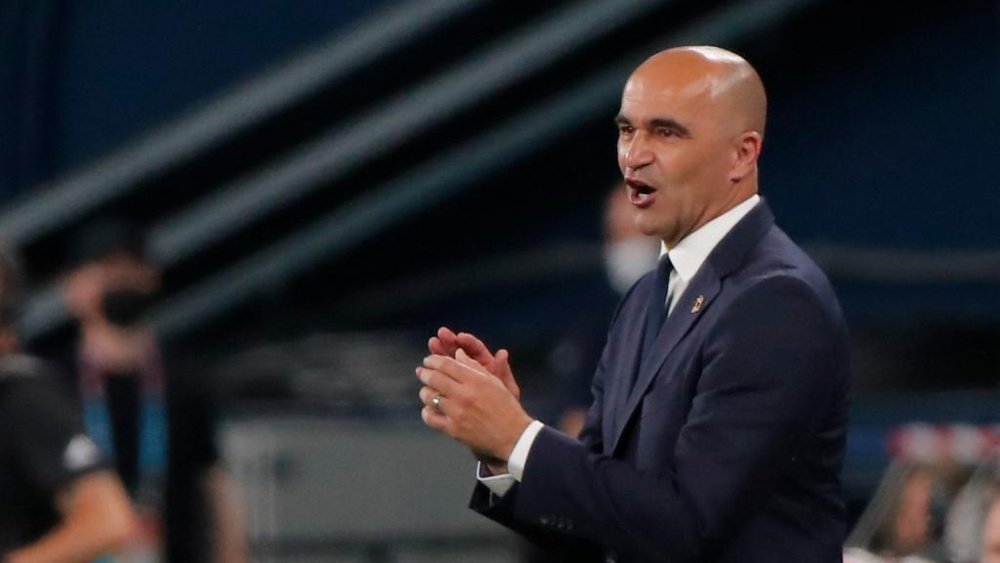 Roberto Martinez would not be drawn on Barca rumours. AFP