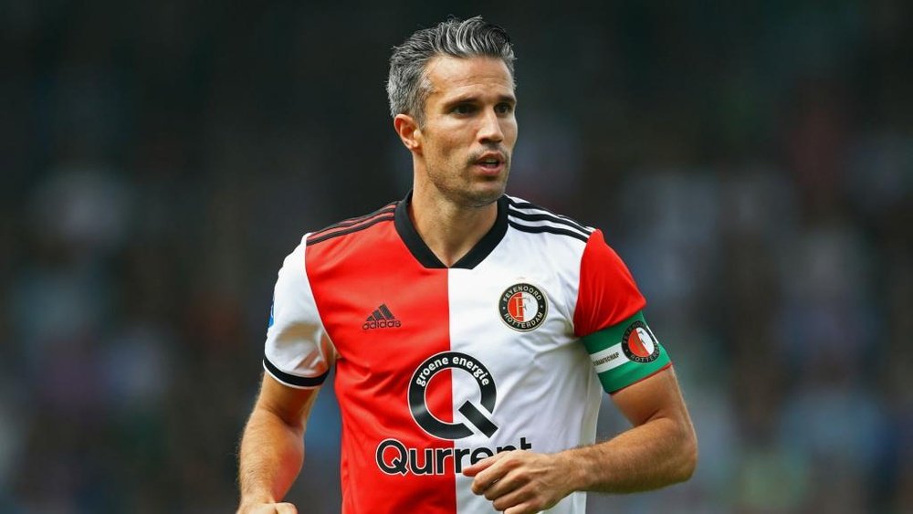 Van Persie pictured for Feyenord. GOAL