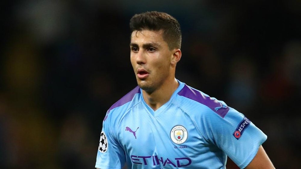 Rodri learning 'tactical fouls' at Manchester City. GOAL