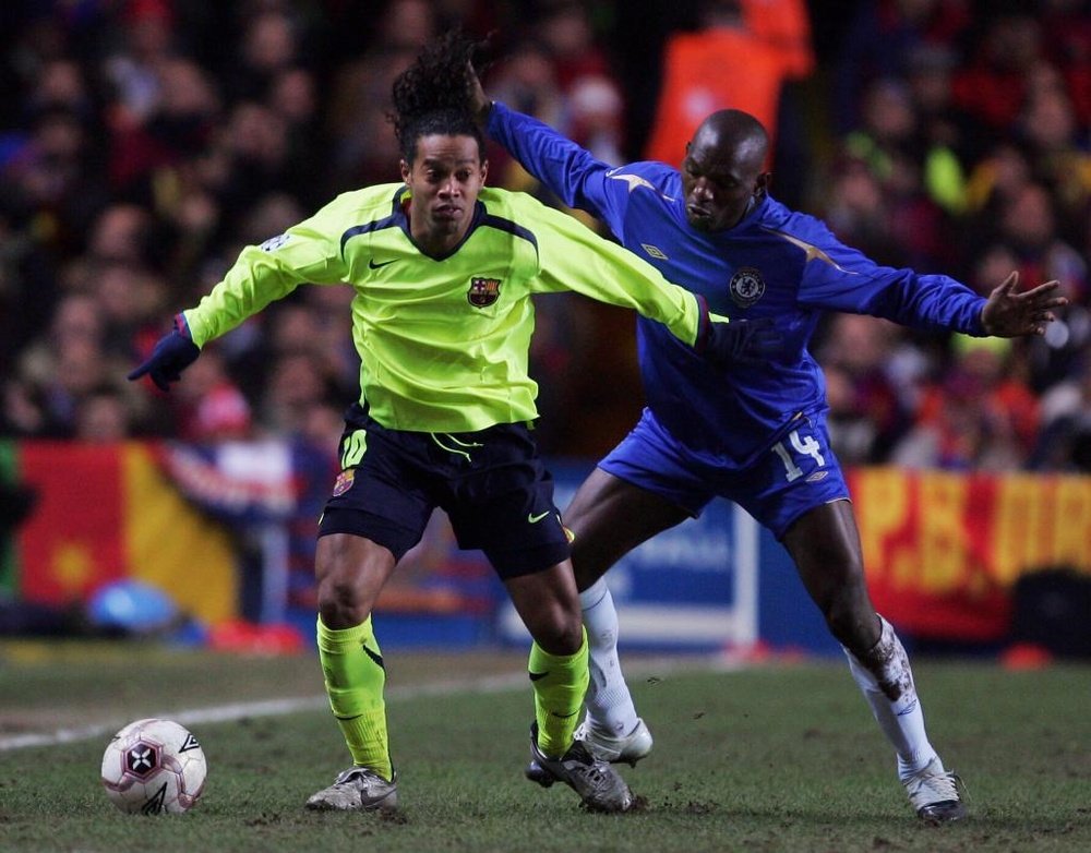 Makélélé avait menacé Ronaldinho. Goal