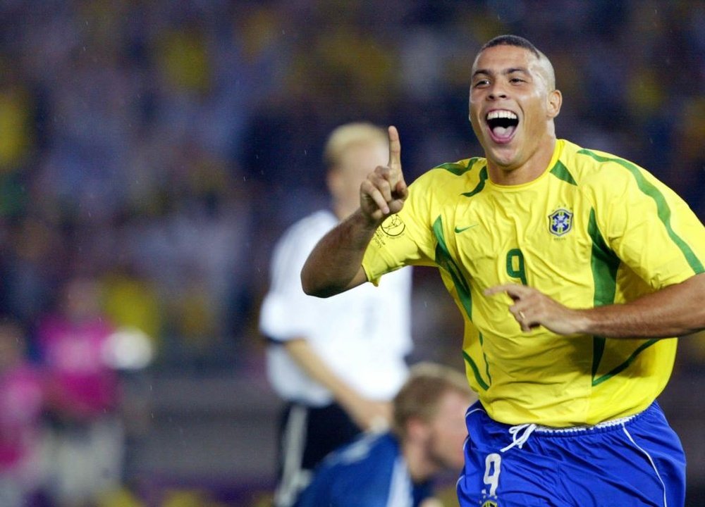 Ronaldo tem media de 0.79 por gols jogo em Mundiais. Goal