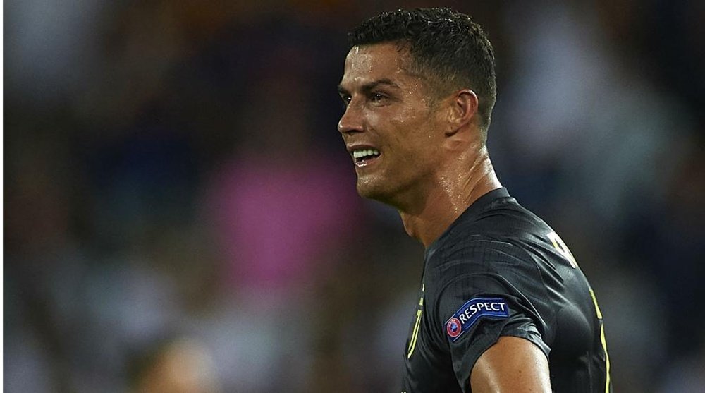 Juventus claimed victory despite Ronaldo's red card. GOAL