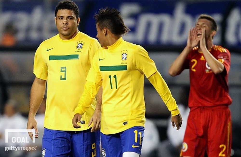 Ronaldo Fenômeno elogia Neymar e espera vê-lo superando Pelé.Goal