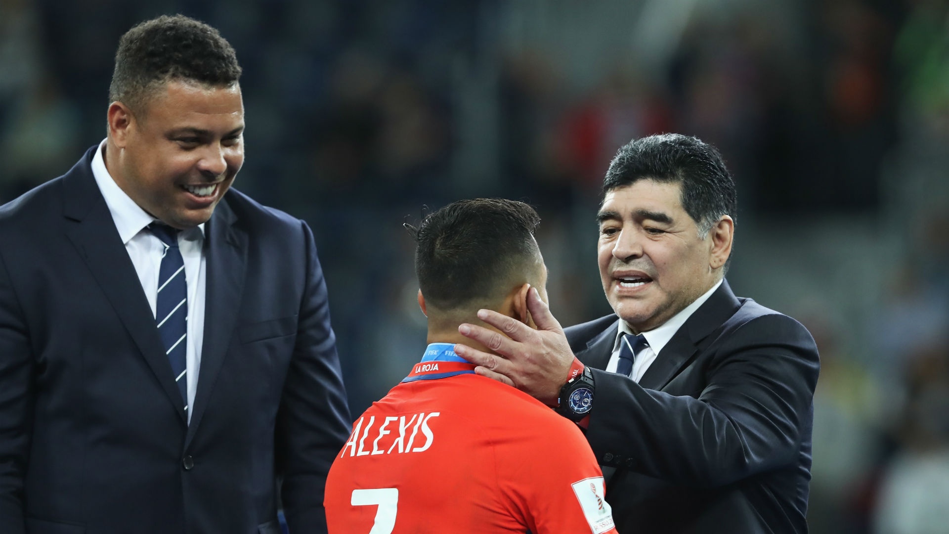 Confederations Cup Diary: Maradona at the final for a smashing time