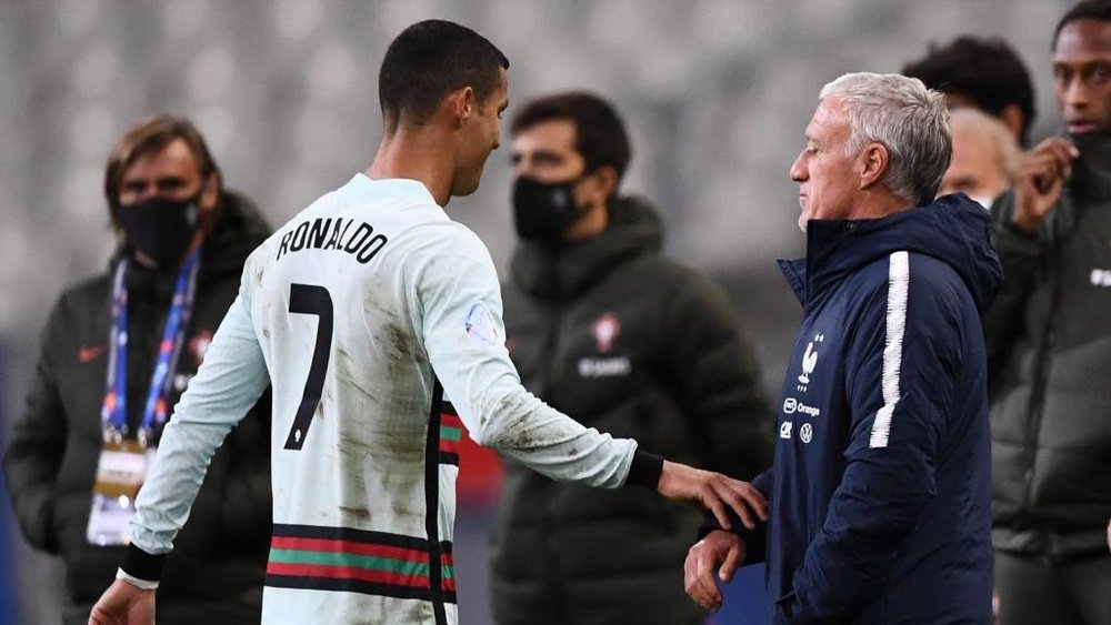 Deschamps delighted to silence Ronaldo in France-Portugal stalemate. Goal