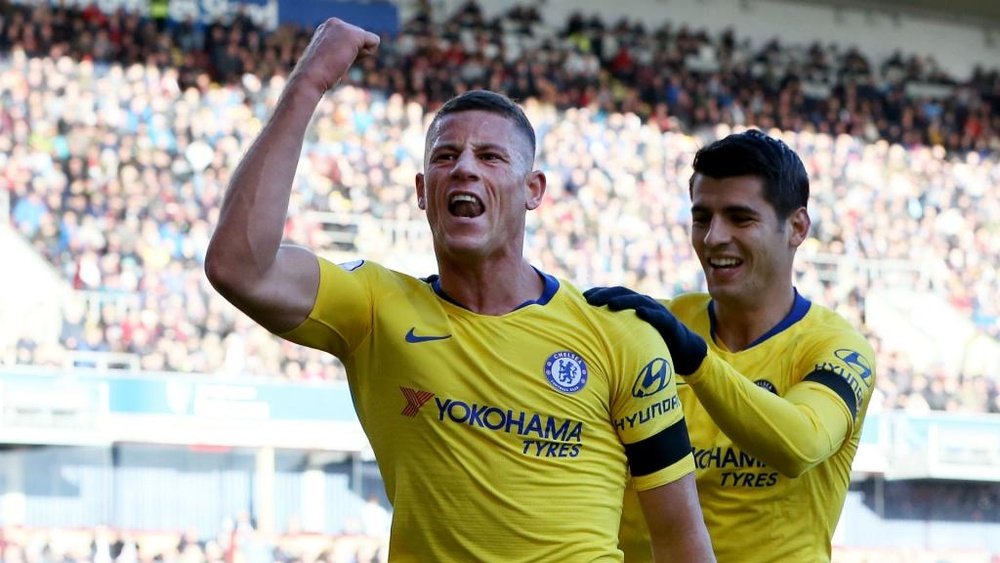 Ross Barkley scored in Chelsea's win over Burnley. GOAL