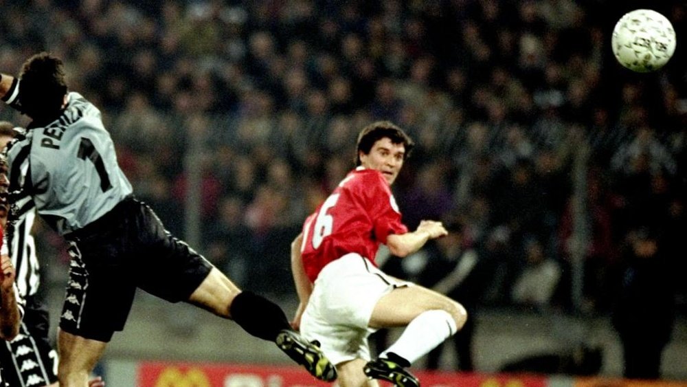 Roy Keane was a key figure in the side who won the Champions League in 1999. GOAL