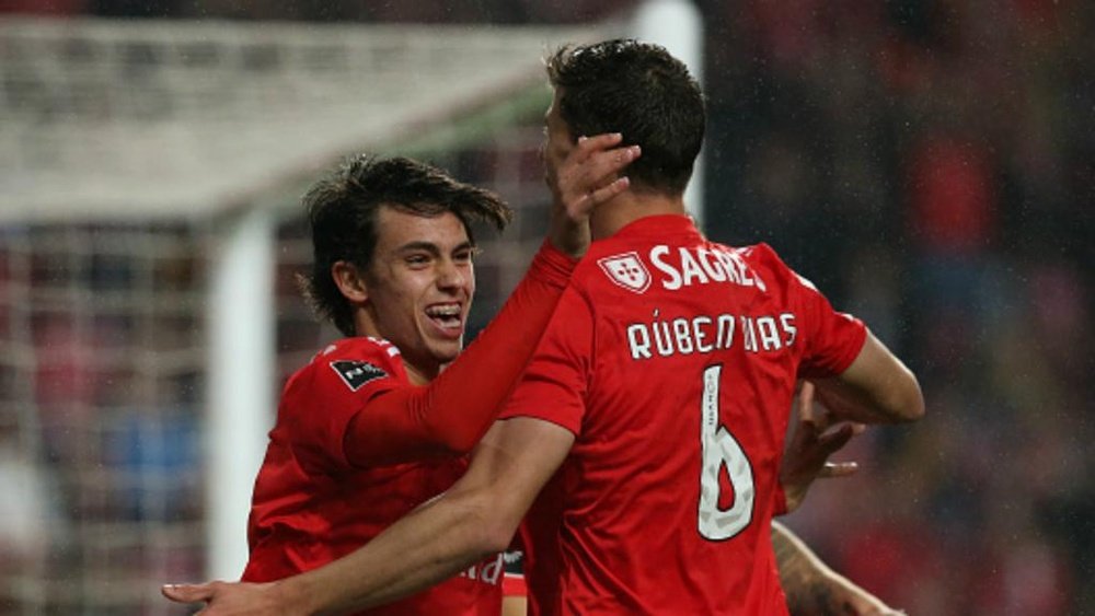 Le président de Benfica a encensé son jeune attaquant. AFP