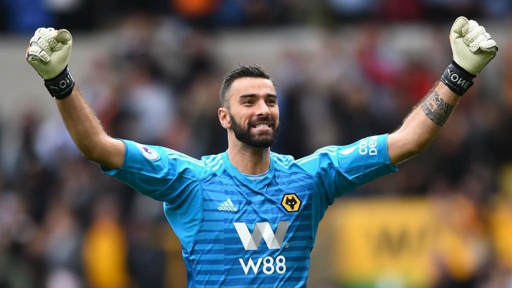 Patricio had joined Wolves in the summer. GOAL