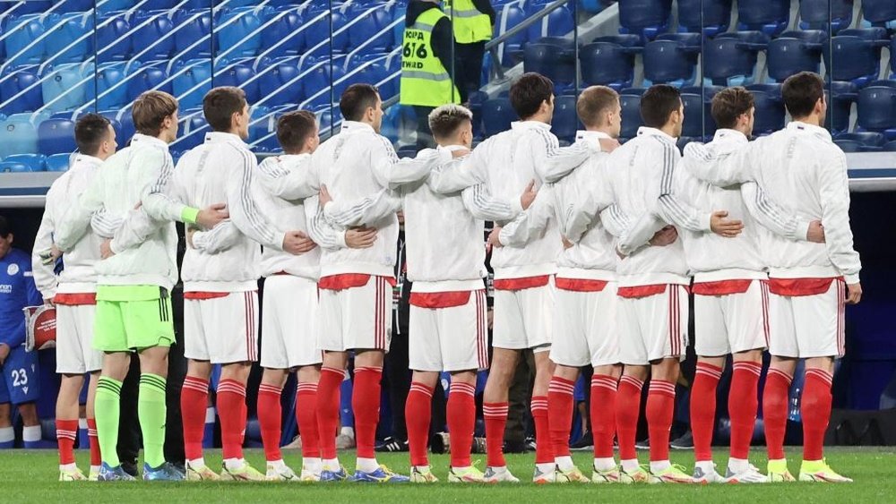 Russia have an lost an appeal to CAS to have the ban suspended. AFP