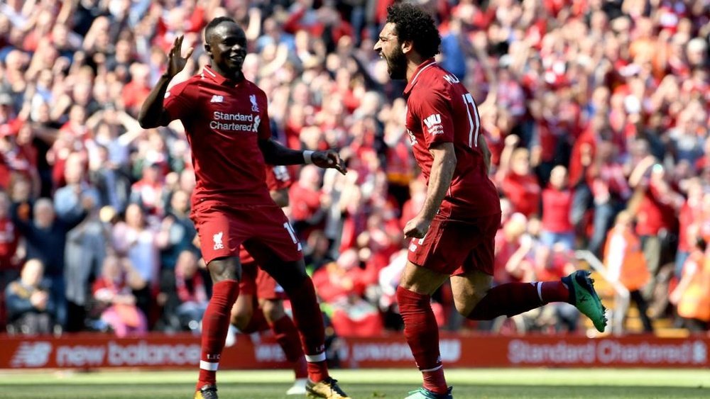 Salah et les Reds assurent leur place dans le Big Four. Goal
