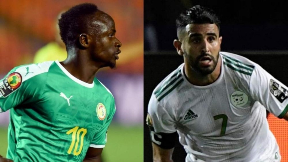 Final da Copa Africana de Nações terá outro duelo Mané x Mahrez.
