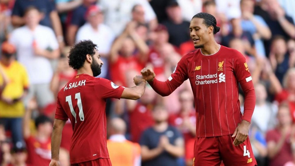 Klopp confident on Van Dijk but Salah to be assessed ahead of Crystal Palace clash. GOAL