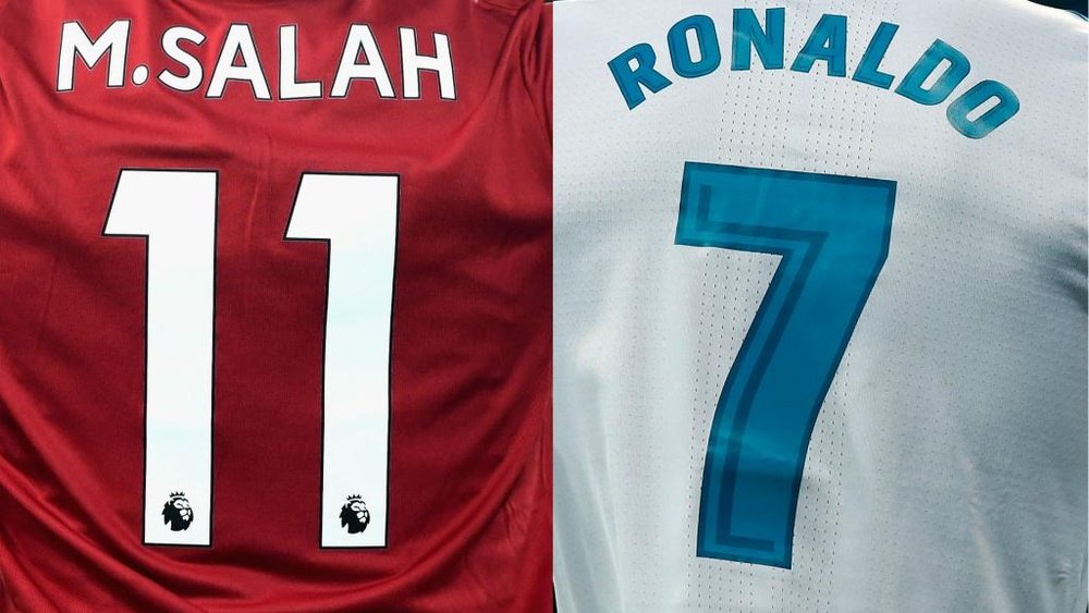 Salah and Ronaldo will be the men in the spotlight on Saturday. GOAL