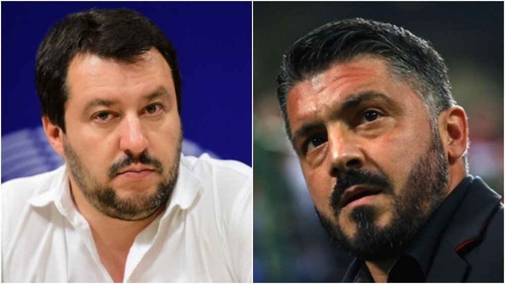 Salvini su Gattuso. Goal