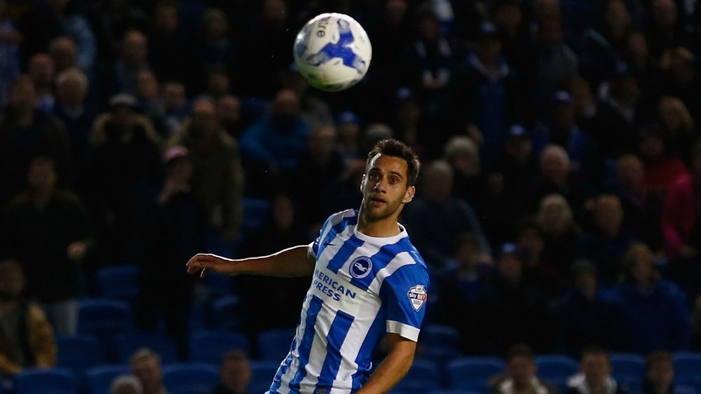Brighton's Sam Baldock. Goal