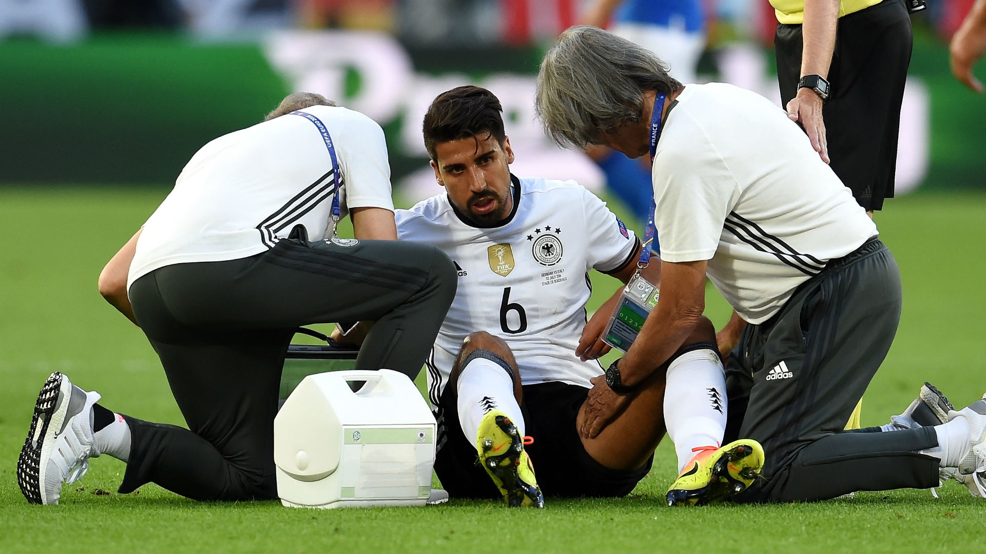 Juventus midfielder Khedira out of Germany v England
