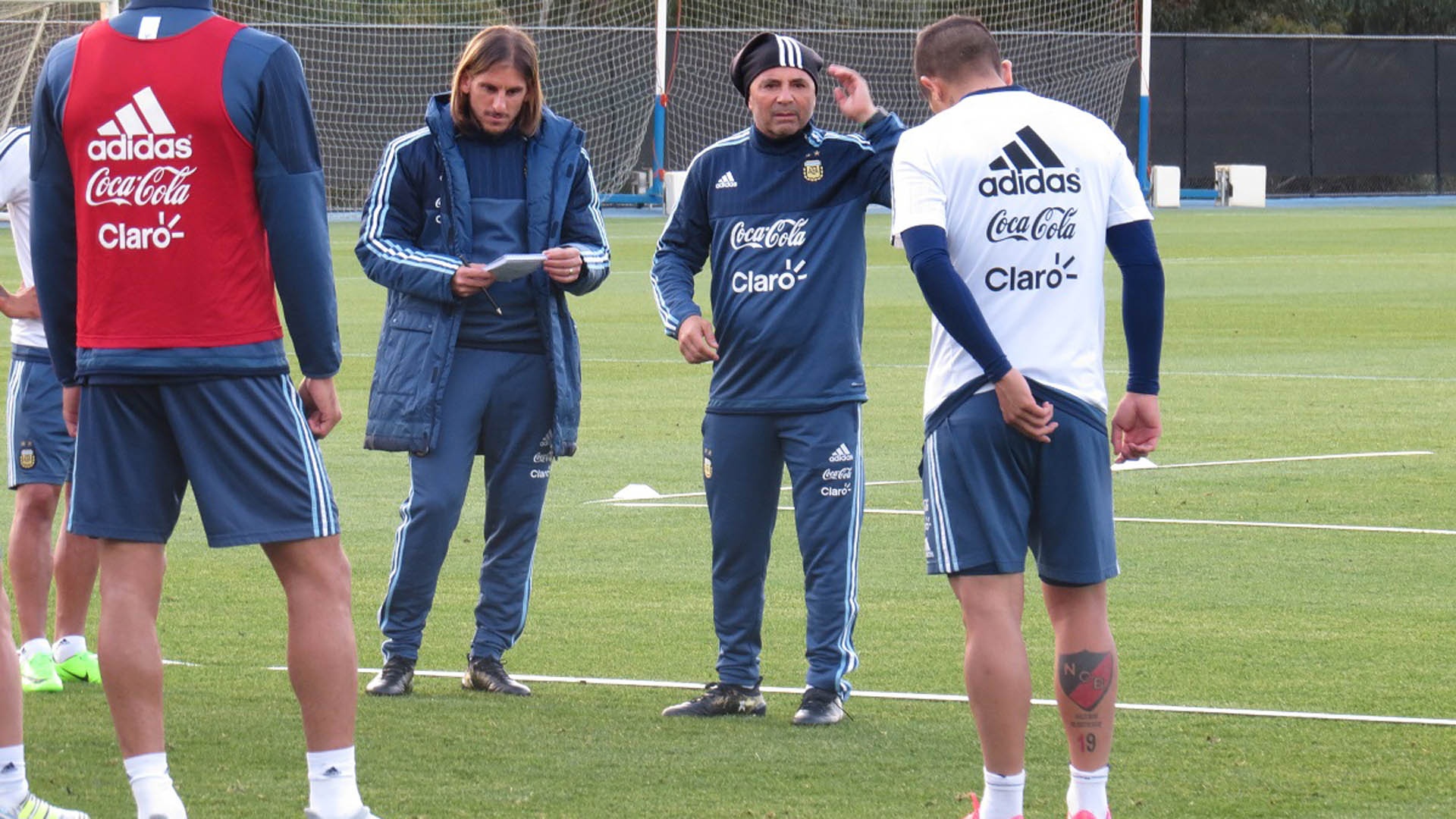 Novo selecionador prepara a equipe. Goal