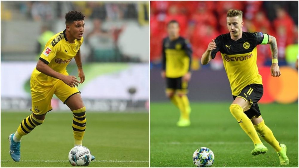 Sancho and Reus' participation in the Bayern game is uncertain. GOAL