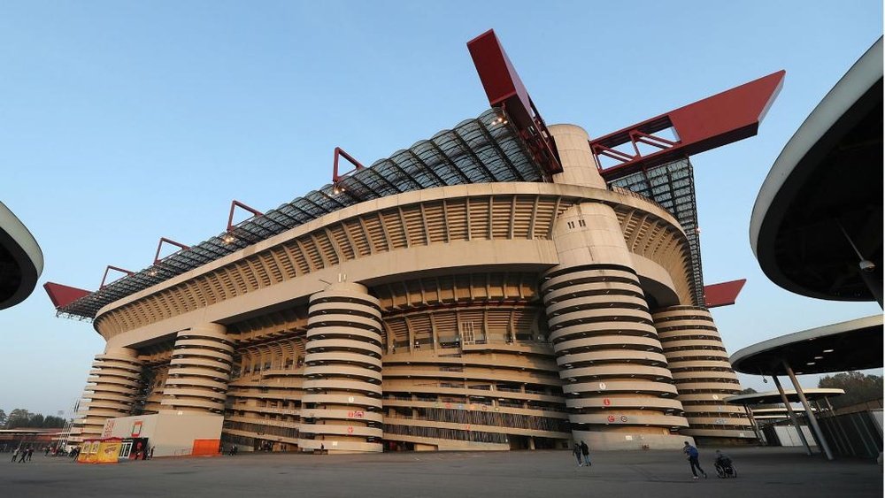 The San Siro is set to be knocked down. GOAL