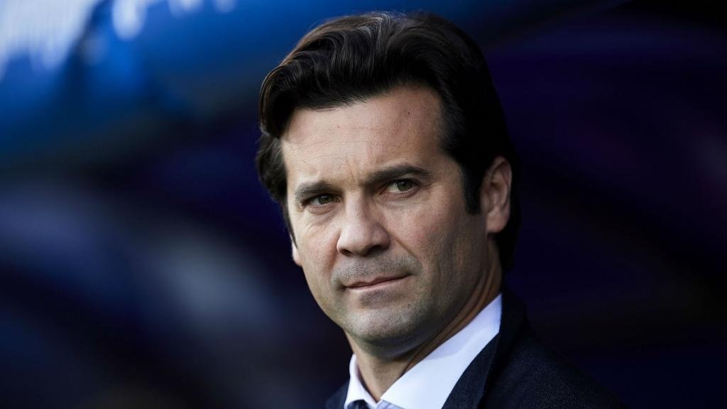Santiago Solari pictured during Real Madrid's disappointing defeat the weekend. GOAL