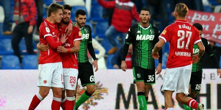 Sassuolo-Perugia 1-2: Sorpresa al Mapei, gli umbri raggiungono il Napoli agli ottavi