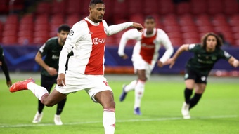 Sebastien Haller sous les couleurs de l'Ajax. AFP