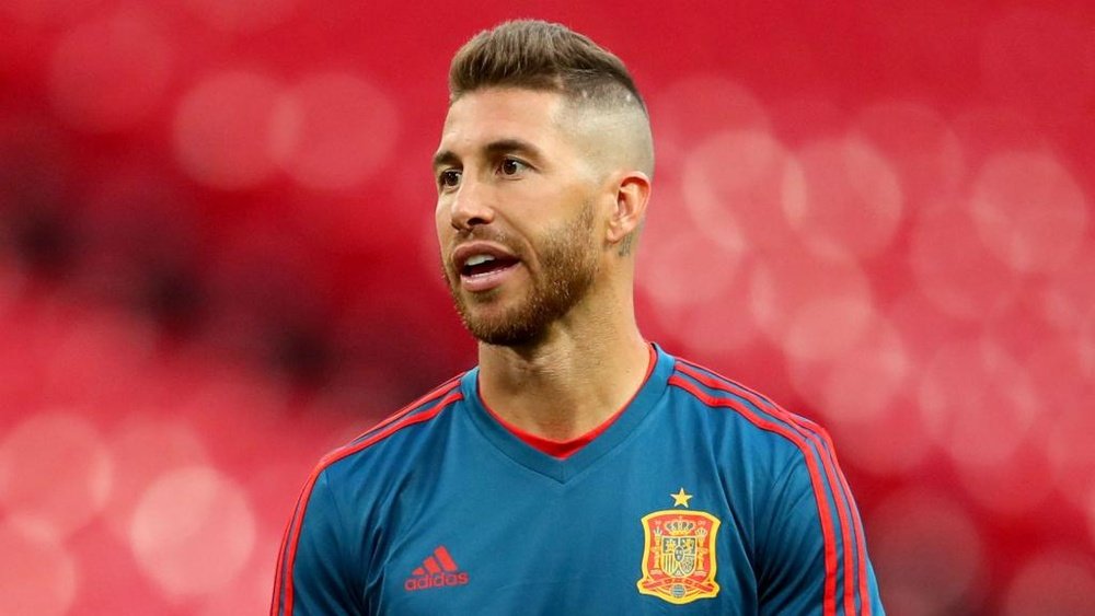 Sergio Ramos Spain. Goal