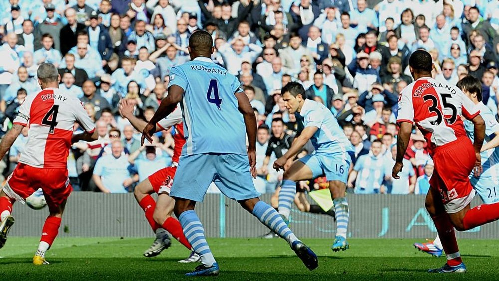 It is 10 years since Man City pulled off a famous comeback to win their first PL title. GOAL