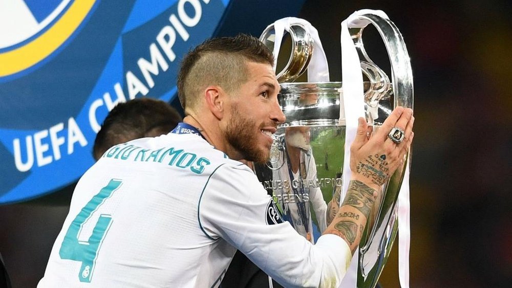 Sergio Ramos has won four Champions League titles with Real Madrid. GOAL