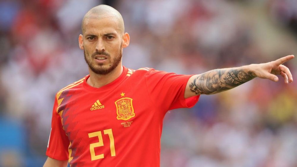 David Silva won the World Cup with Spain in 2010. GOAL
